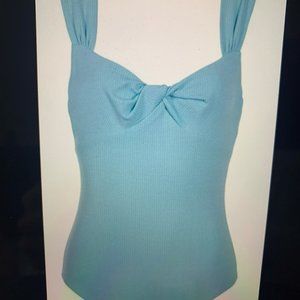 Marysia Lehi Bathing Suit, Horizon Blue XXS